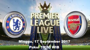 Prediksi Liga Inggris : Live Streaming Chelsea vs Arsenal, Siaran Langsung Minggu, 17/9/2017