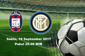 Prediksi Liga Italia : Live Streaming Crotone vs Inter Milan, Siaran Langsung Sabtu 16 September 2017
