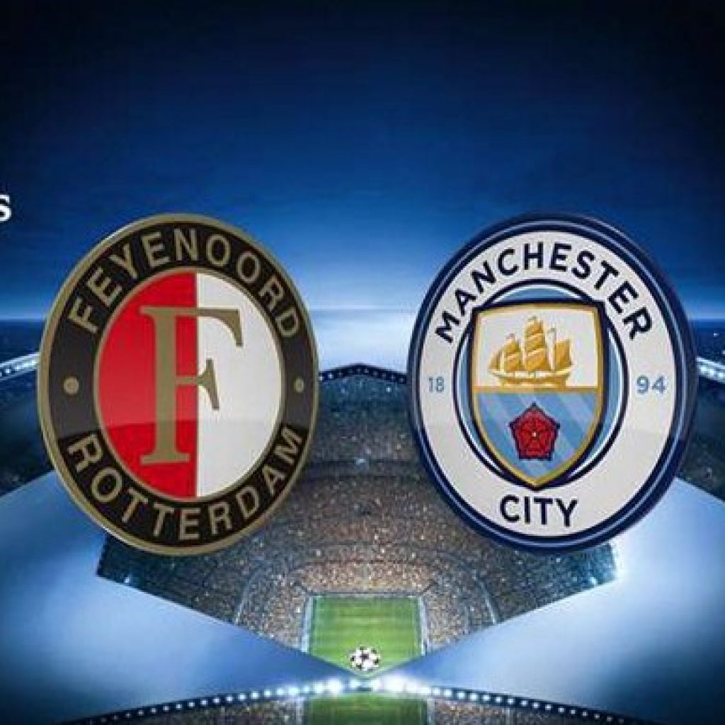 TV Online – Live Streaming Feyenoord vs Manchester City, Siaran Langsung Liga Champions Malam Ini, Kamis 14 September 2017