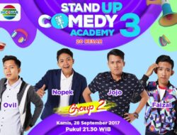 Jadwal SUCA 3 Nanti Malam : Komika Grup 2 Top 20 Besar SUCA 3 Kamis, 28 September 2017