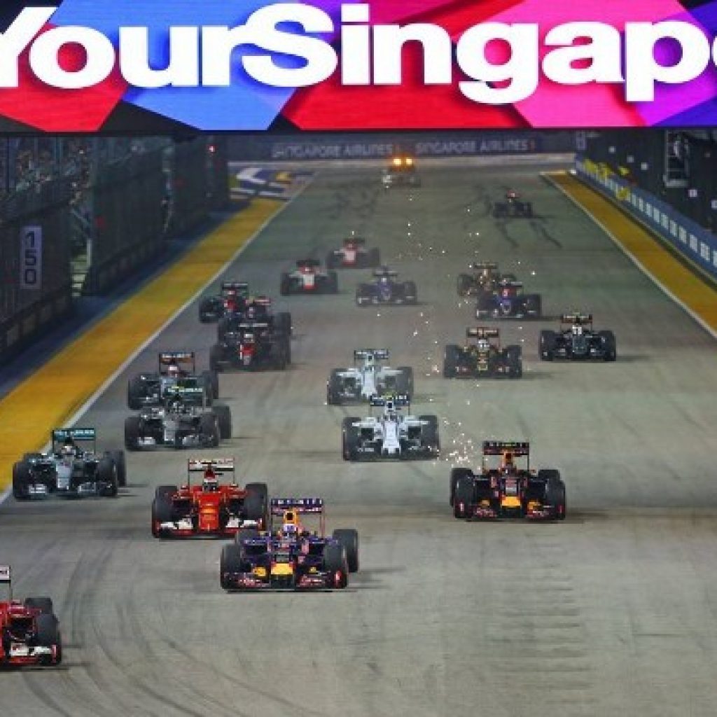 jadwal siaran langsung F1 Singapura akhir pekan ini