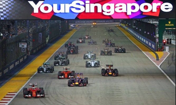 jadwal siaran langsung F1 Singapura akhir pekan ini