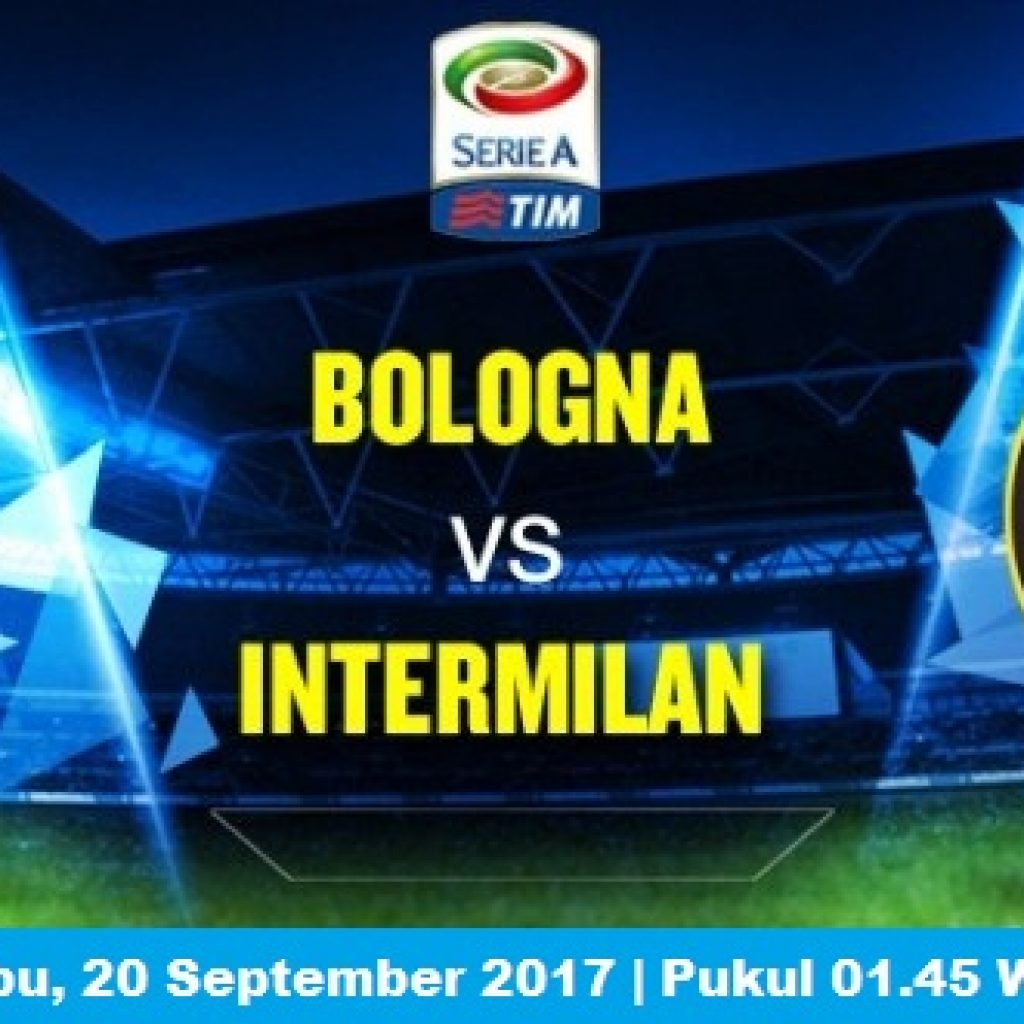 Live Streaming Bologna vs Inter, siaran langsung Liga Italia malam ini