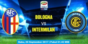 Nonton Online – Live streaming Bologna  vs Inter Milan, Siaran Langsung Liga Italia Malam Ini, Rabu 20/9/2017