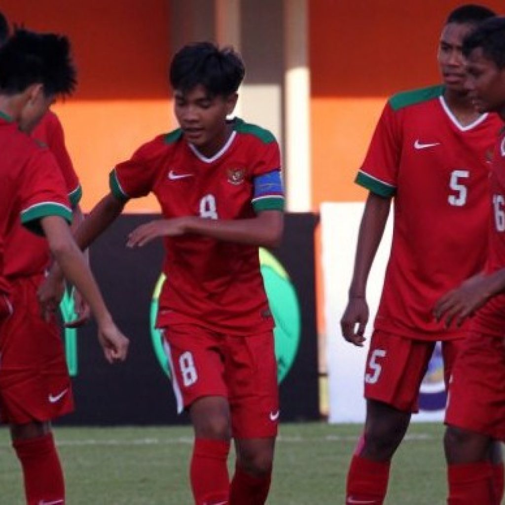 Live Streaming Indonesia U-16 vs Laos, siaran langsung kualifikasi piala Asia hari ini