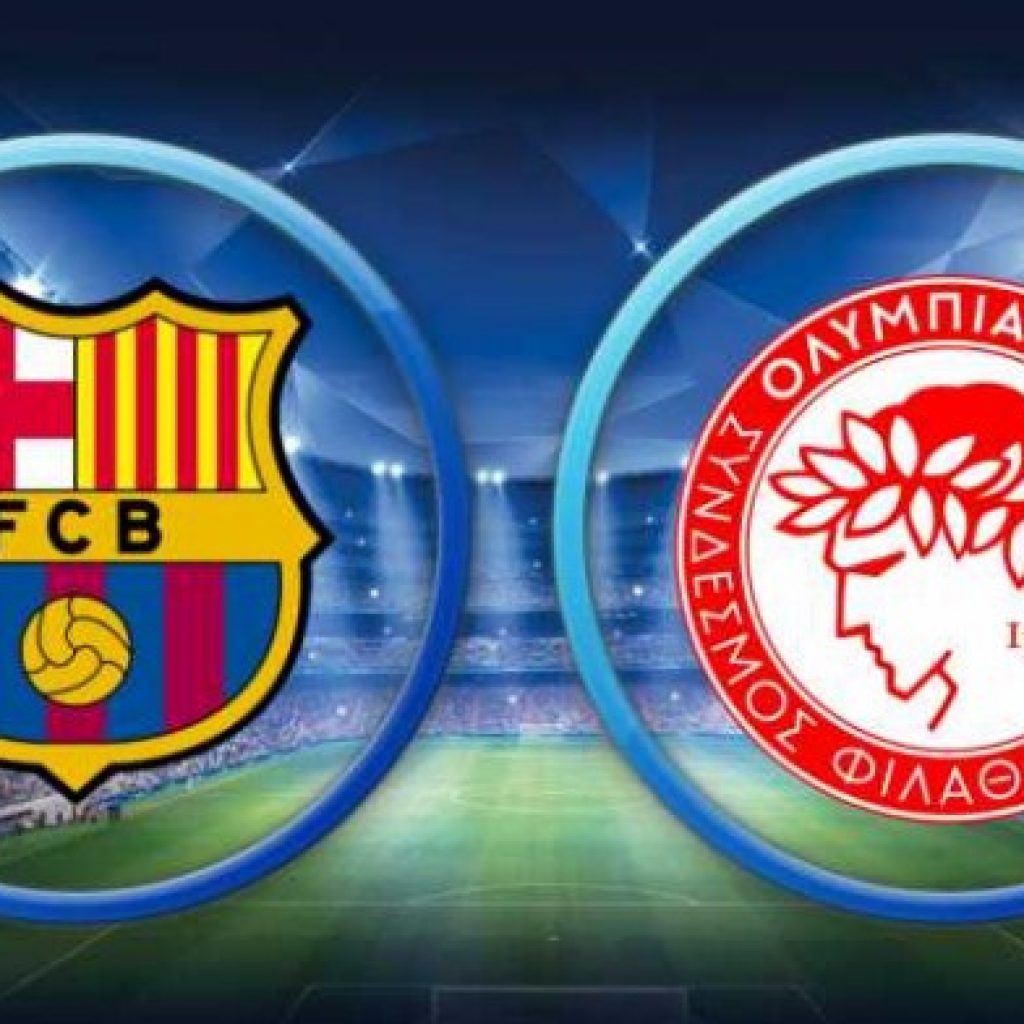 Live Streaming Barcelona vs Olympiakos, siaran langsung Liga Champions malam ini