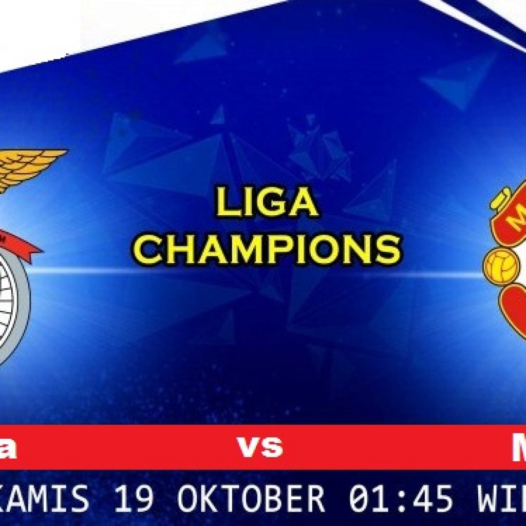 TV Online – Live Streaming Benfica vs MU, Siaran Langsung Liga Champions Malam Ini, Kamis 19/10/2017