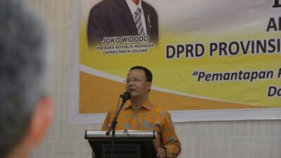 Golkar Bengkulu Siap dipimpin Plt Gubernur Bengkulu Rohidin Mersyah