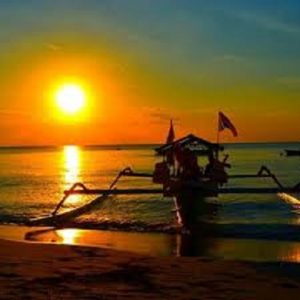Senja Di Pantai Nipah Lombok Yang Luar Biasa Indah