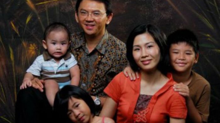 Keluarga Ahok dan Veronica Tan