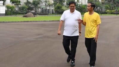 Keakraban Jokowi-Airlangga, Tes Reaksi Pasar?