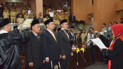 Ketum AMPG Resmi Jabat Ketua DPRD Kabupaten Bogor