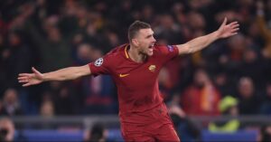 Gol Tunggal Edin Dzeko Loloskan AS Roma