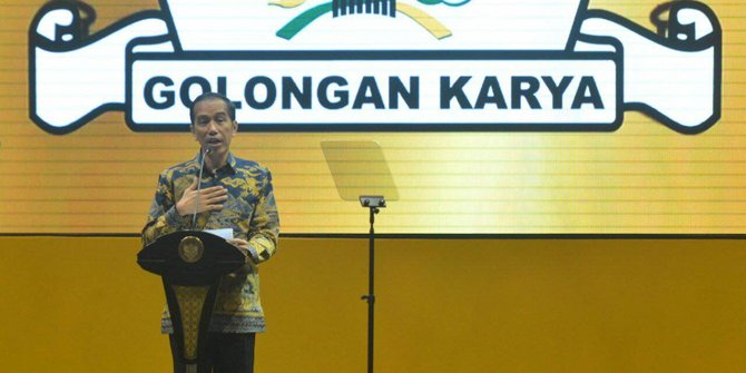 Golkar Foto Jokowi