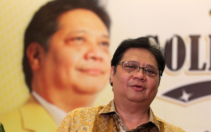 Dewan Pakar Golkar Airlangga Cawapres