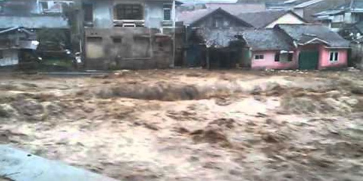 Cianjur Hujan Lebat Banjir Bandang