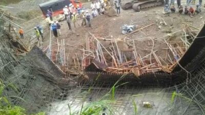 Kronologi Ambruknya Jembatan Tol Manado-Bitung