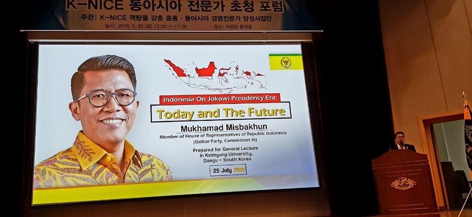Misbakhun Jokowi Keimyung University