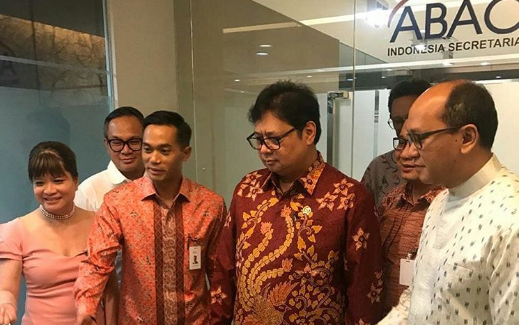 Airlangga dan Anindya Resmikan Sekretariat Baru ABAC