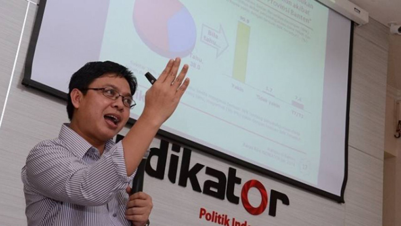 Indikator burhanudin muhtadi Golkar Disalip Gerindra