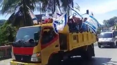 Pengibaran Bendera Israel di Papua
