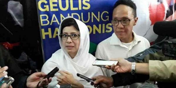 Nurul Arifin Calon Walikota Bandung Paling Populer
