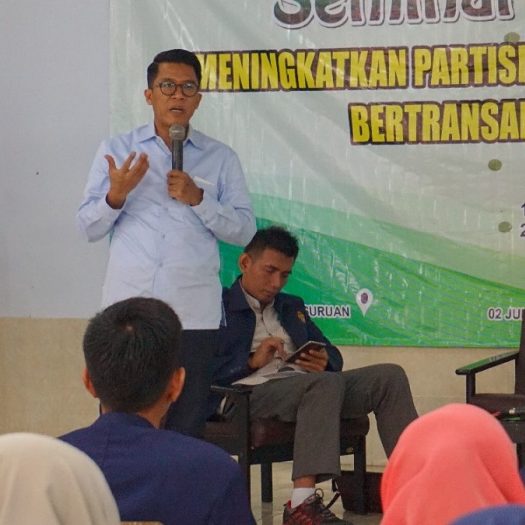 Misbakhun Sosialisasi Gerakan Non Tunai di Pasuruan