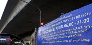 Belum Ada Rambu, Ganjil-Genap Tak Bisa Ditilang
