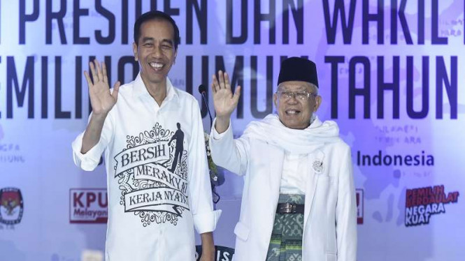 Ini Susunan Nama Tim Pemenangan Jokowi-Maruf Radar Aktual