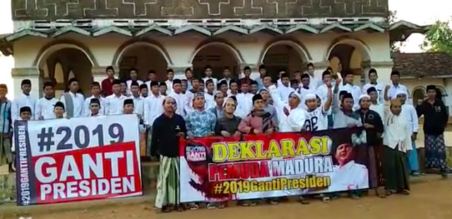 Kecewa Jokowi, Pemuda Madura Deklarasi #2019GantiPresiden Radar Aktual