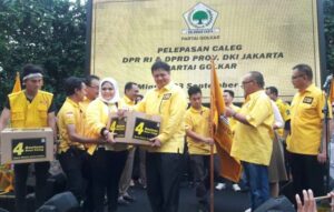 Golkar Lepas 575 Caleg ke 80 Dapil se-Indonesia