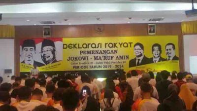Jangkar Bejo Deklarasi Dukung Jokowi-Ma’ruf Amin