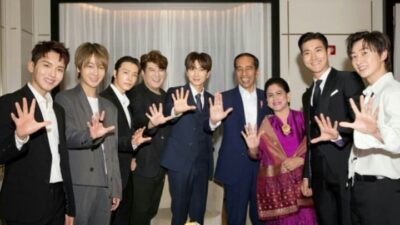 Wow! Super Junior Unggah Foto Bareng Jokowi