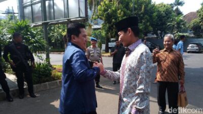 Harapan Bamsoet di Balik Peluk Erat Erick dan Sandi