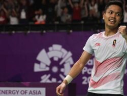 Jepang Terbuka, Ginting Lolos Jojo Tumbang