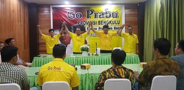 Caleg Golkar Bengkulu Ikut Dukung Prabowo-Sandi Radar Aktual