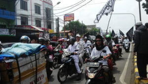 Ribuan Umat Islam Unjuk Rasa Tolak LGBT di Kota Bogor