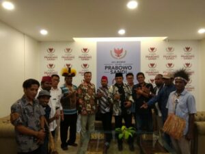 Datang ke Jakarta, Warga Papua Barat Deklarasi Dukung Prabowo