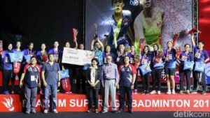 Mutiara Cardinal Bandung Juarai Superliga Badminton Putri