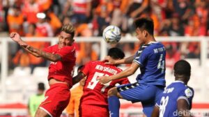 Di Hadapan Ribuan The Jakmania, Persija Ditahan Imbang Becamex