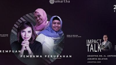 Inspirasi Perempuan Gagas Perubahan, Amartha Gelar Impact Talks