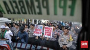 Demo di DPRD DKI, FPI Serukan Boikot Partai Pro Saham Bir