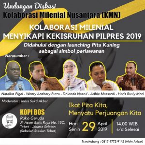 Kaum Milenial Lawan Kecurangan Pemilu Dengan Gerakan Pita Kuning