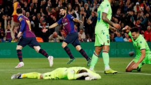 Gelar La Liga ke-26 Barcelona, Trofi ke-34 Messi