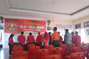 Dahsyat! Deklarasi Bela Jokowi di Jambi Dihadiri 14 Orang