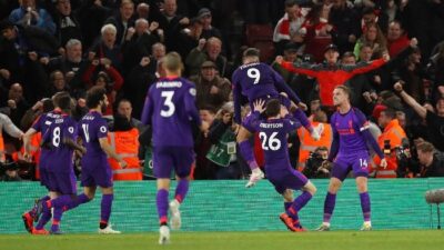 Tumbangkan Soton 3-1, Liverpool Puncaki Lagi Liga Inggris