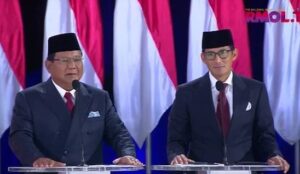 Survei Big Data, Percakapan Sentimen Positif Dunia Maya, Prabowo-Sandi Unggul