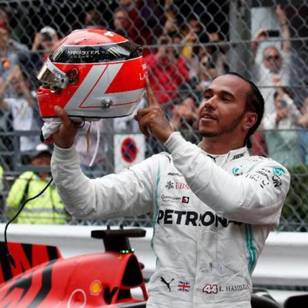 Hamilton Catatkan Kemenangan Ketiga di GP Monako