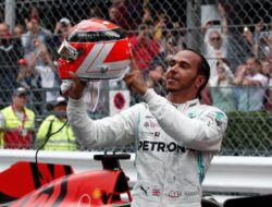 Hamilton Catatkan Kemenangan Ketiga di GP Monako
