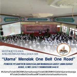 Ribuan Ulama Aswaja Jawa Barat Tolak Proyek OBOR
